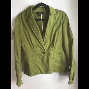 Green blazer